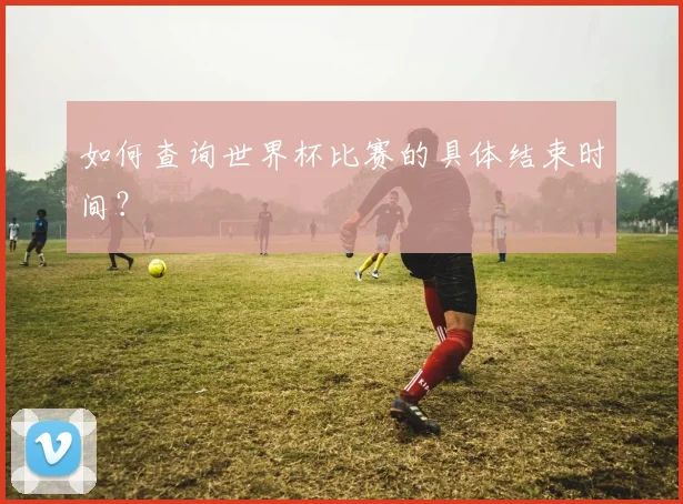 如何查询世界杯比赛的具体结束时间？